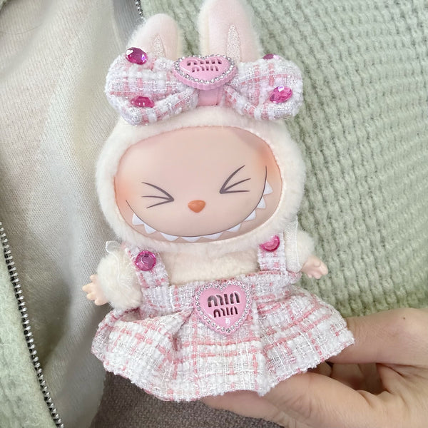 Clothes only, dolls are not included, doll accessories, clothes are suitable for Labubu generation one and second generation