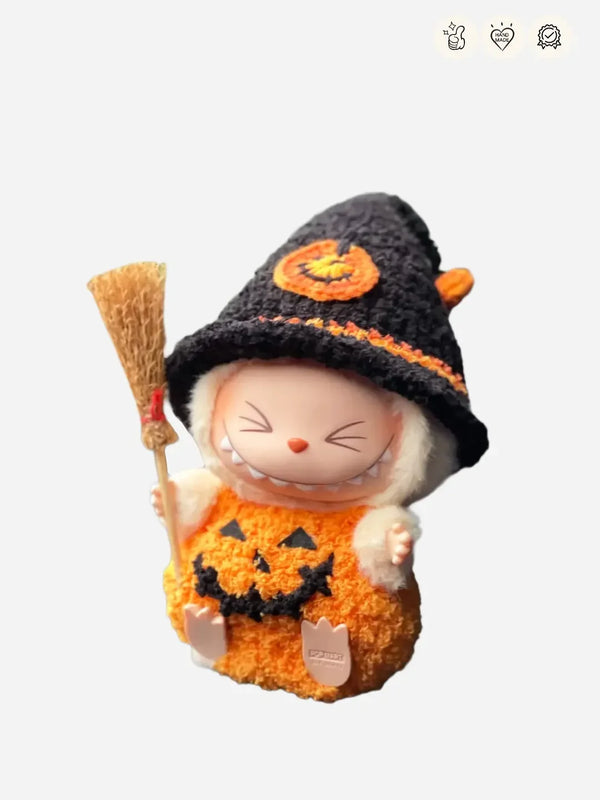 LABUBU Outfits Halloween Spooky Pumpkin Party