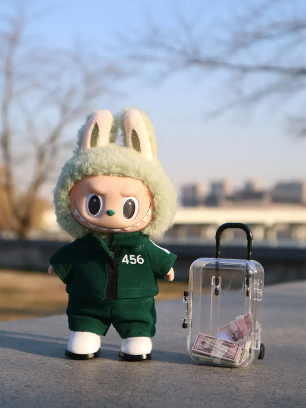 LABUBU Clothes The Participant of Squid Game Green Outfit